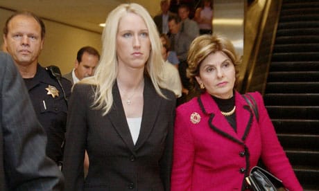 Amber Frey and Gloria Allred